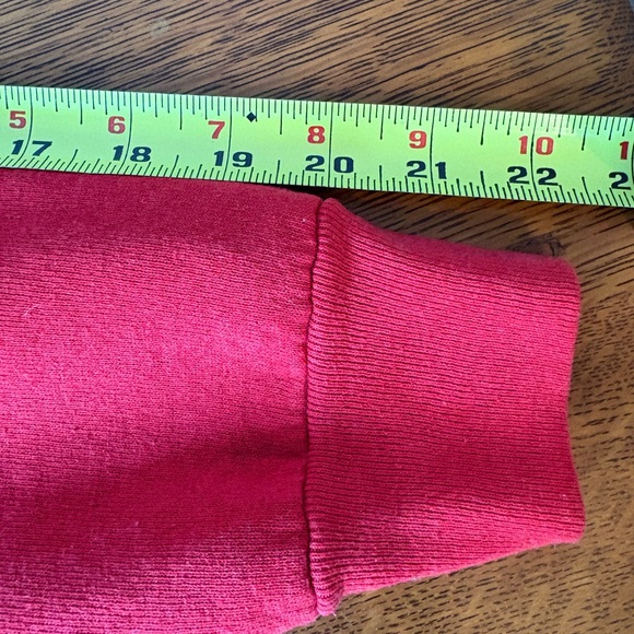 Vintage Fruit of the Loom Crewneck Raglan Cotton-Blend Applique Americana Quilt - Picture 9 of 12